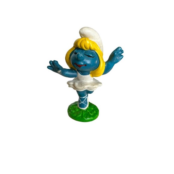 The Smurfs Vintage Smurfette Ballerina Figurine - Picture 1 of 7